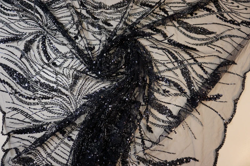 Glamouröse Pailletten-Spitze